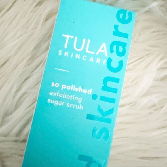 TULA | NIB Skincare So Polished Exfoliating Sugar Scrub  Exfoliator | 2.9 oz - Picture 3 of 15